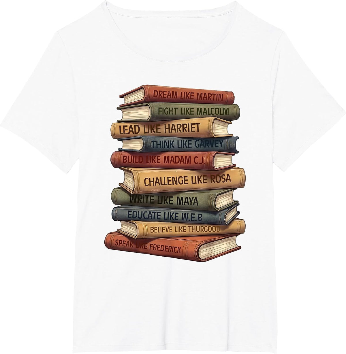 Black History Month African American Teachers Students T-Shirt - White