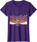 Women's Peppermint Shots Keep My Summit Warm Funny Rum Bar Crawl T-Shirt - Purple