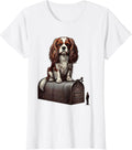 Women's Cavalier King Charles Spaniel Dog Owner Humor T-Shirt - White