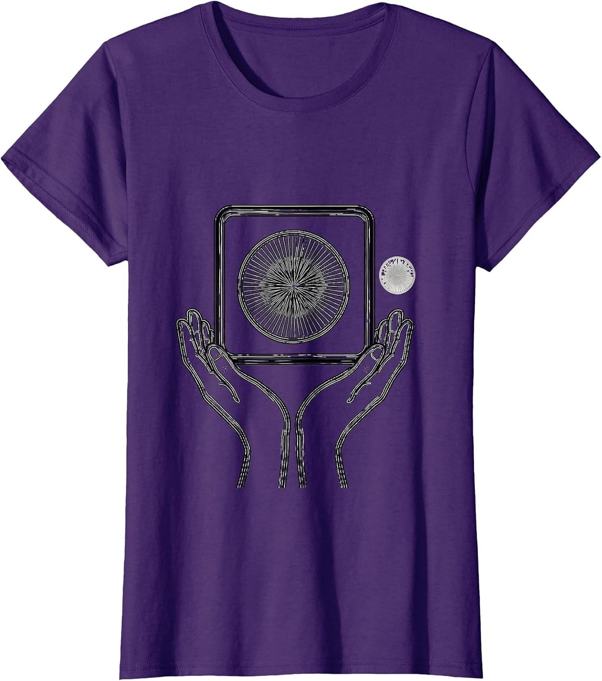 Women's Communication Symbol AAC SLP Team Support T-Shirt - Purple