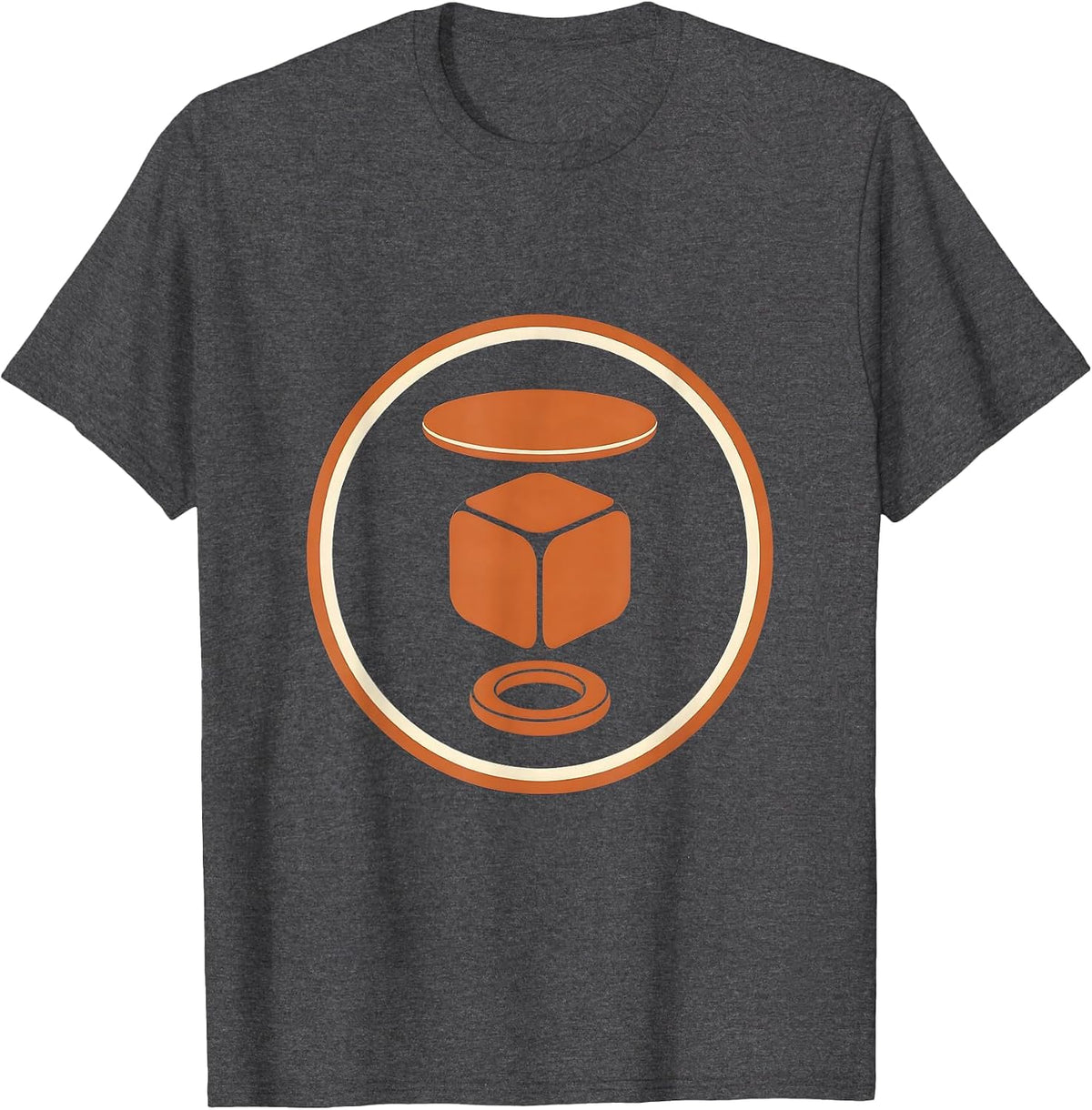 Men's Sped Teacher Sensory Fidget Tools Graphic Design T-Shirt - Dark Heather Grey