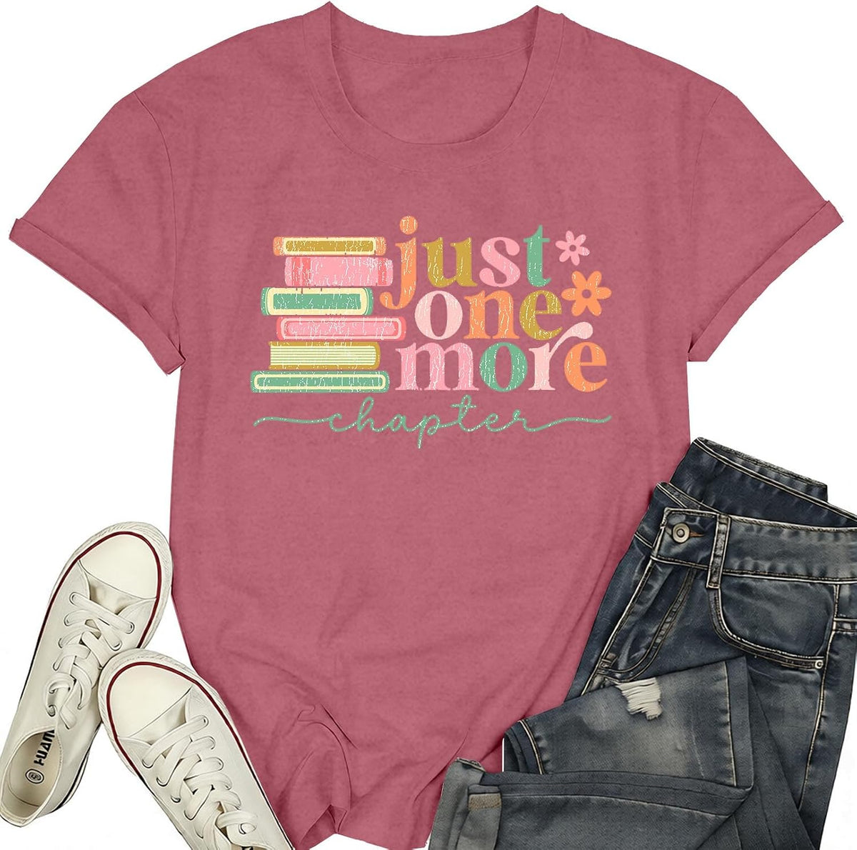 Book Shirts for Women Reading Librarian Teacher T-Shirt It's Too Non-fictiony Outside Tee Tops - Pink