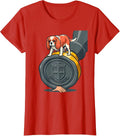 Women's Cavalier King Charles Spaniel Wax Seal Dog Owner Humor T-Shirt - Red
