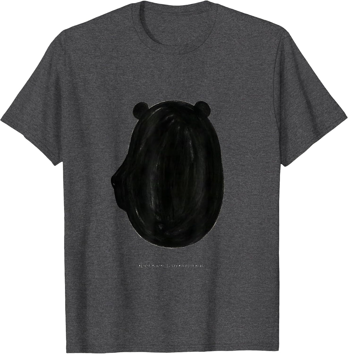 Men's Potato-Shaped, Guinea Pig Confirmed Funny Pig Lover Novelty T-Shirt - Dark Heather Grey
