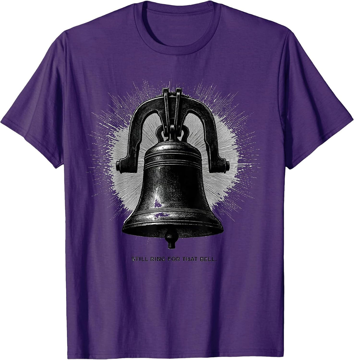 Still Ring For That Bell Funny Train Lover Model Railroad T-Shirt - Purple