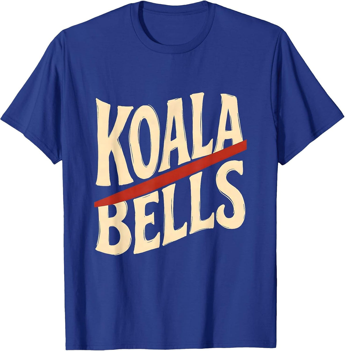 Koala Bells Funny Koala Lover Christmas Pun Gift T-Shirt - Royal Blue