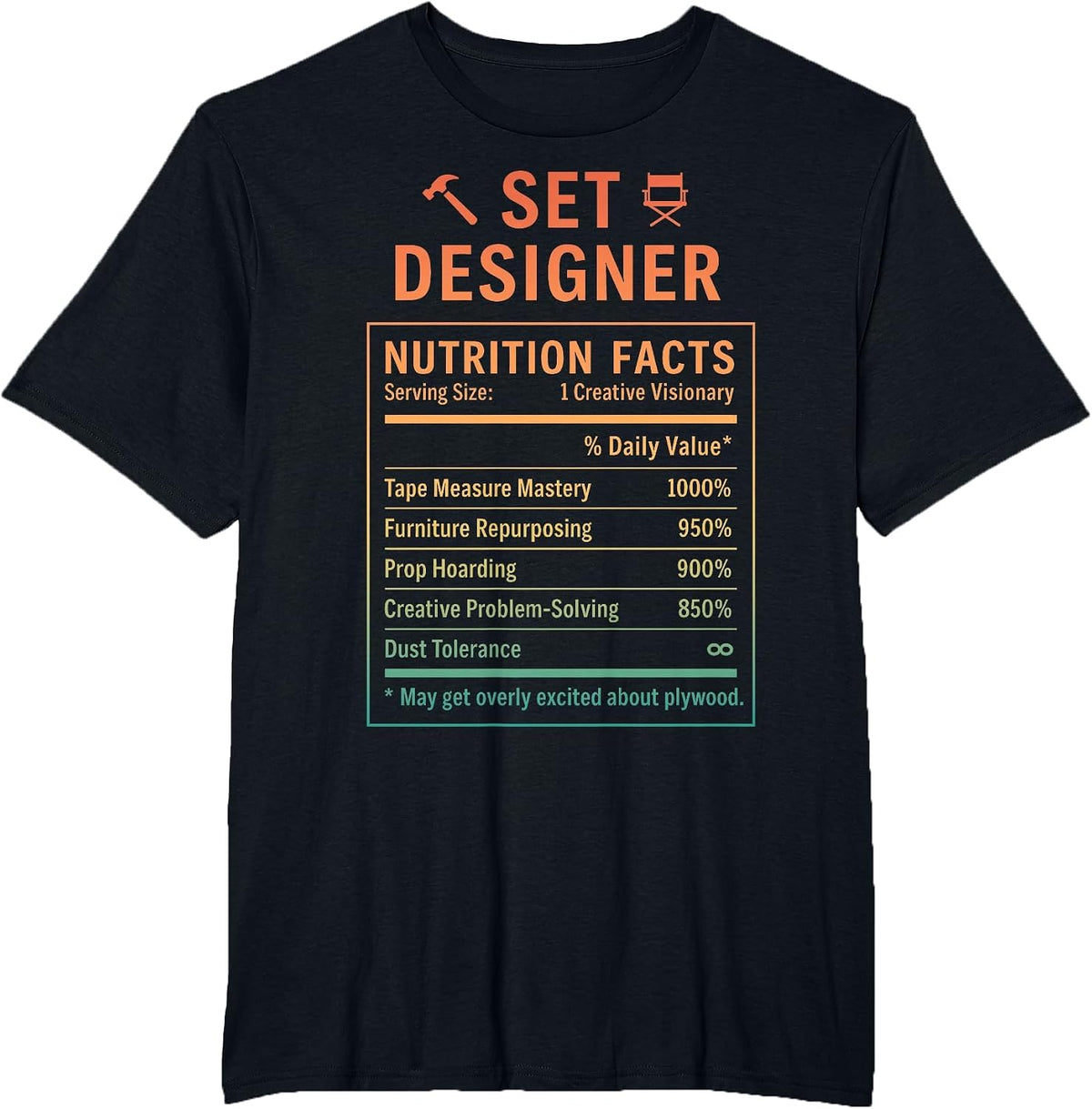Set Designer T-Shirt - Black