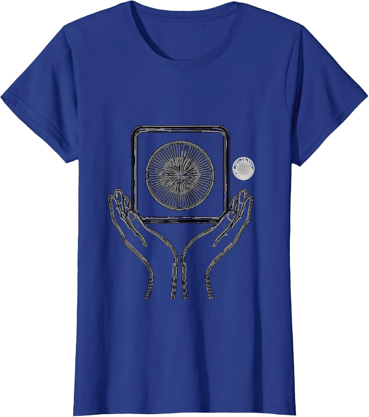 Women's Communication Symbol AAC SLP Team Support T-Shirt - Royal Blue