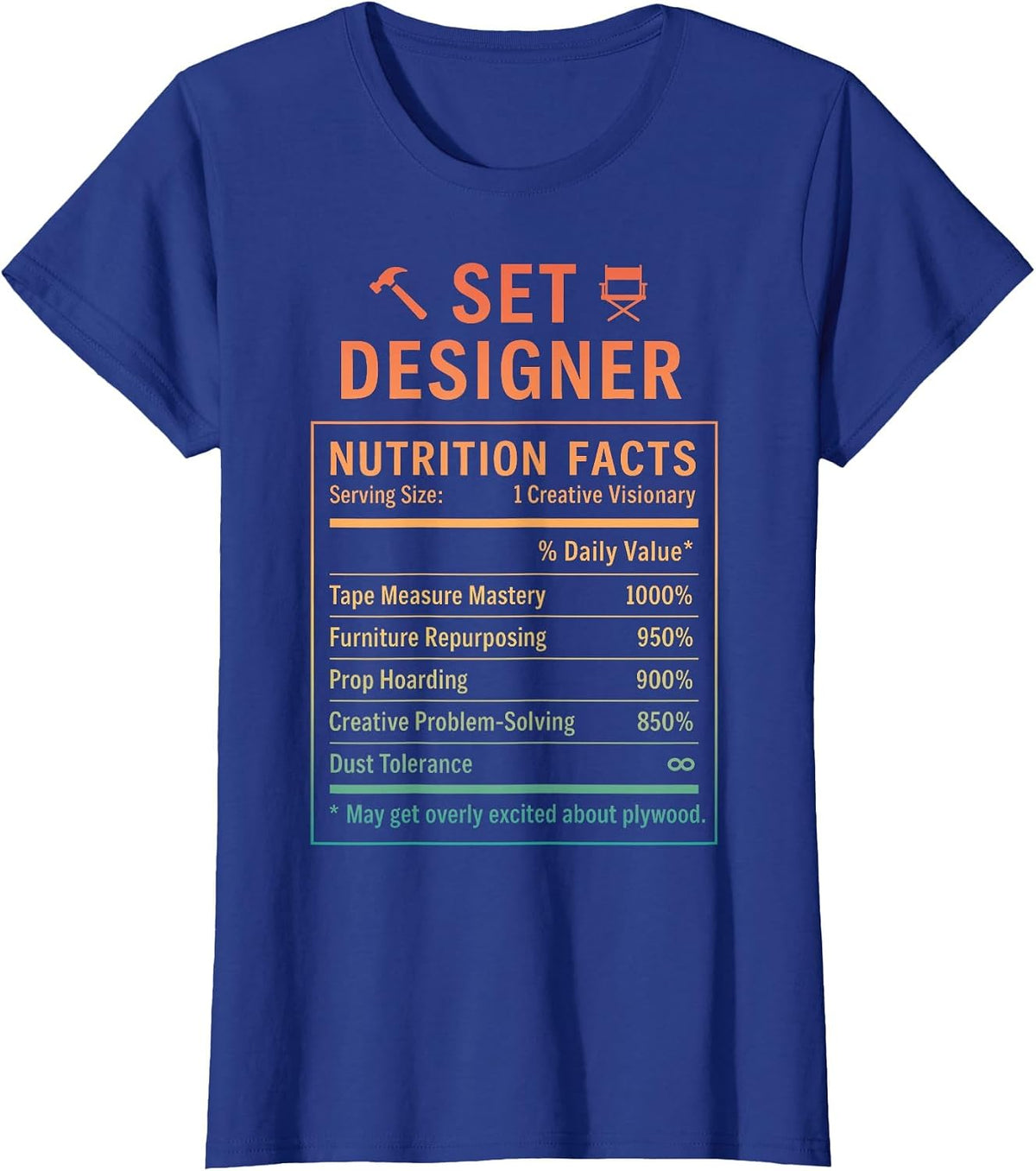 Set Designer T-Shirt - Royal Blue