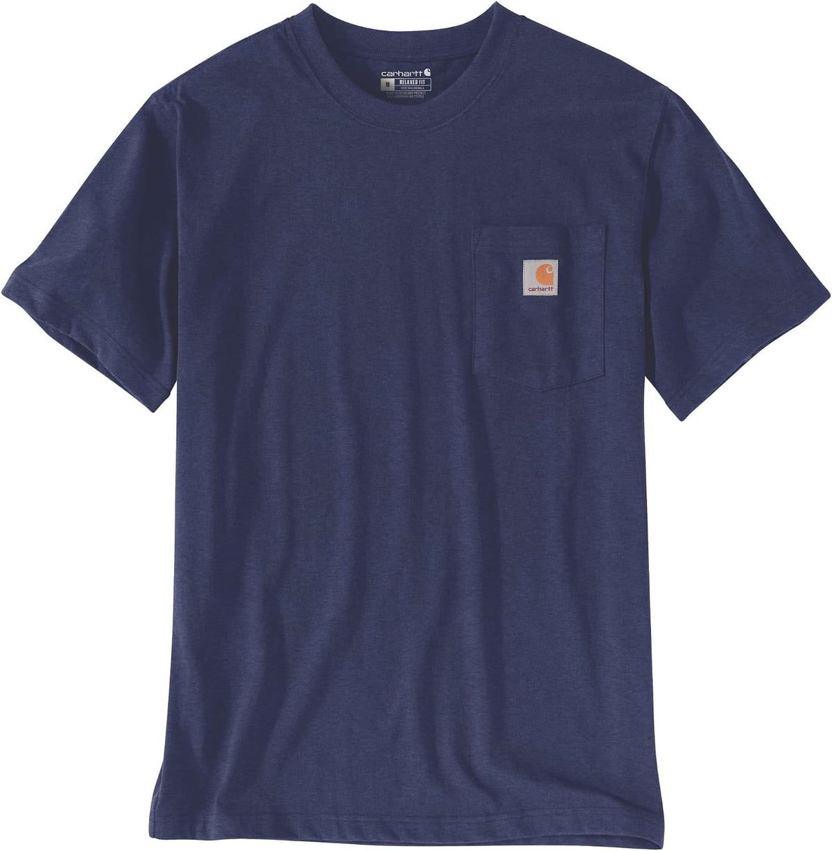 Carhartt Men's 103296 Relaxed Fit Workwear Pocket T-Shirt - Navy