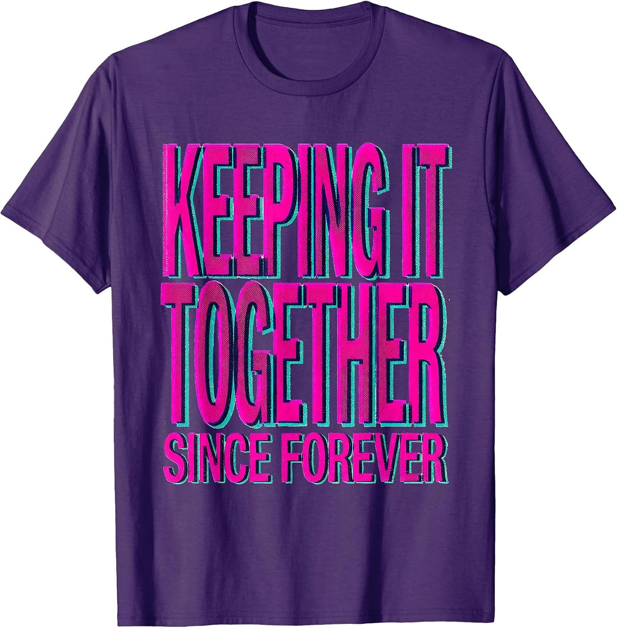 Keeping It Together Since Forever Middle School Teacher T-Shirt - Purple