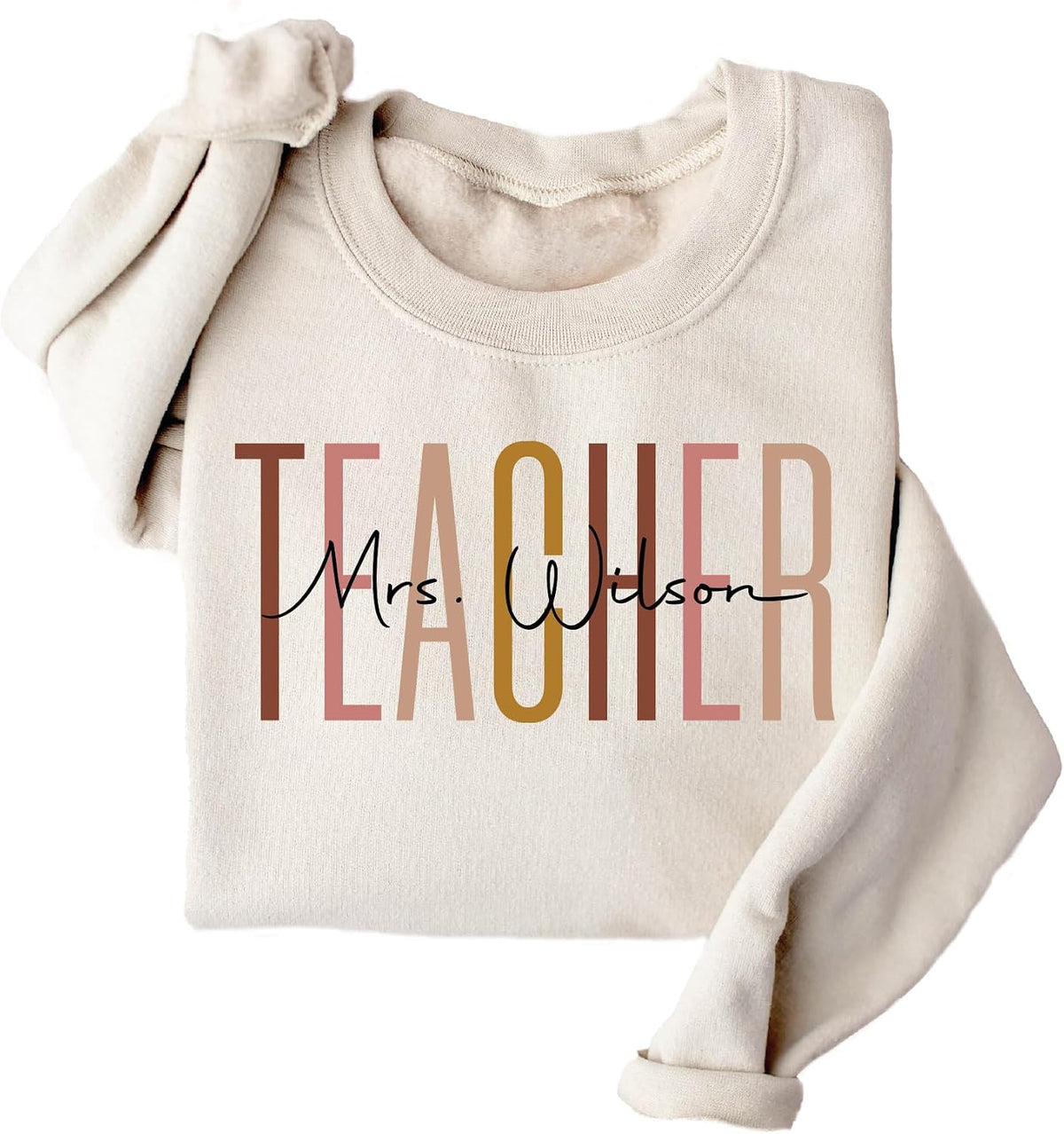 Teacher Shirt, Back to School Tee, Teacher Sweatshirt - Personalized School Gift - Design 1