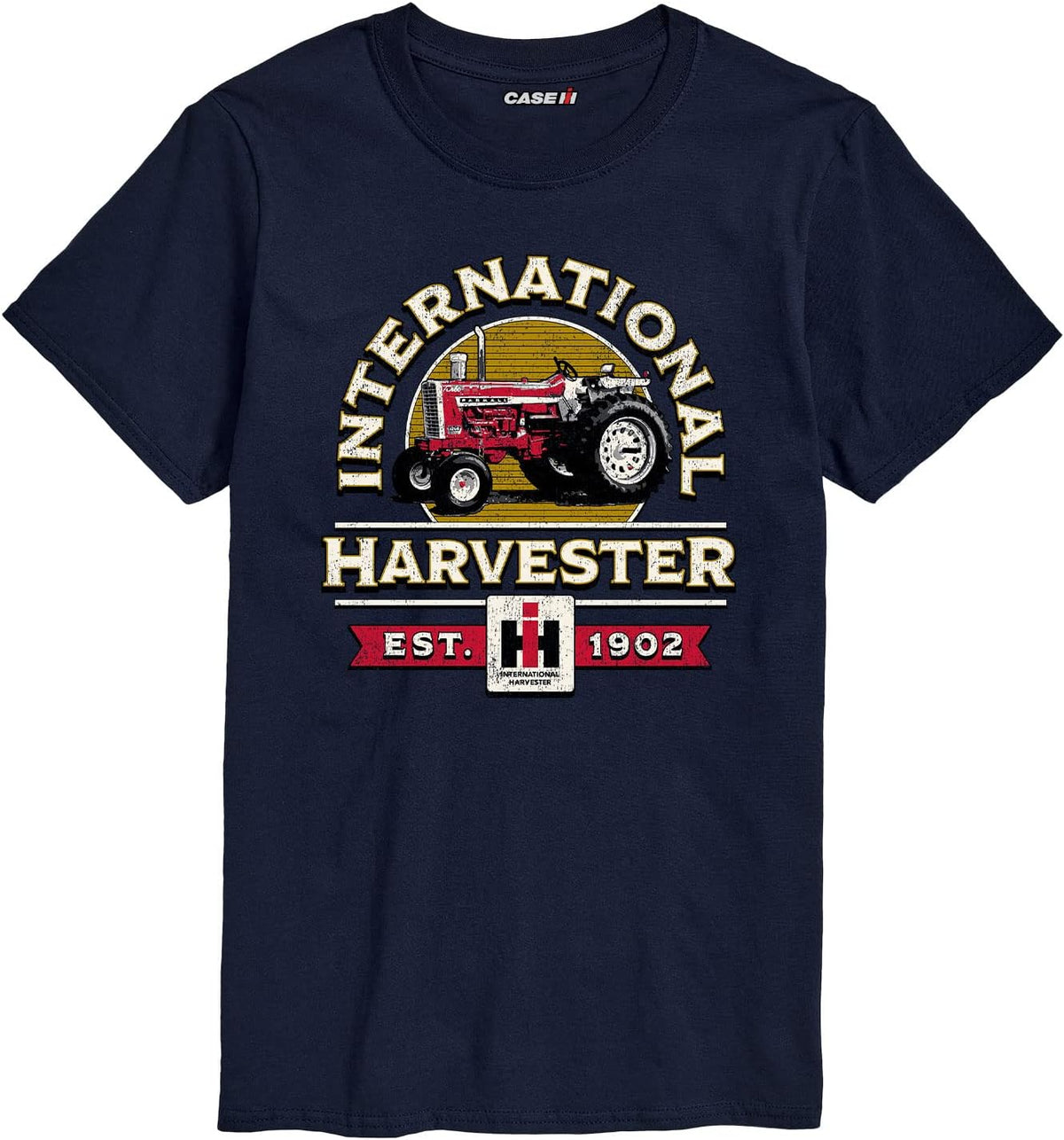International Harvester Est. 1902 - Men's Short Sleeve Graphic T-Shirt - Navy