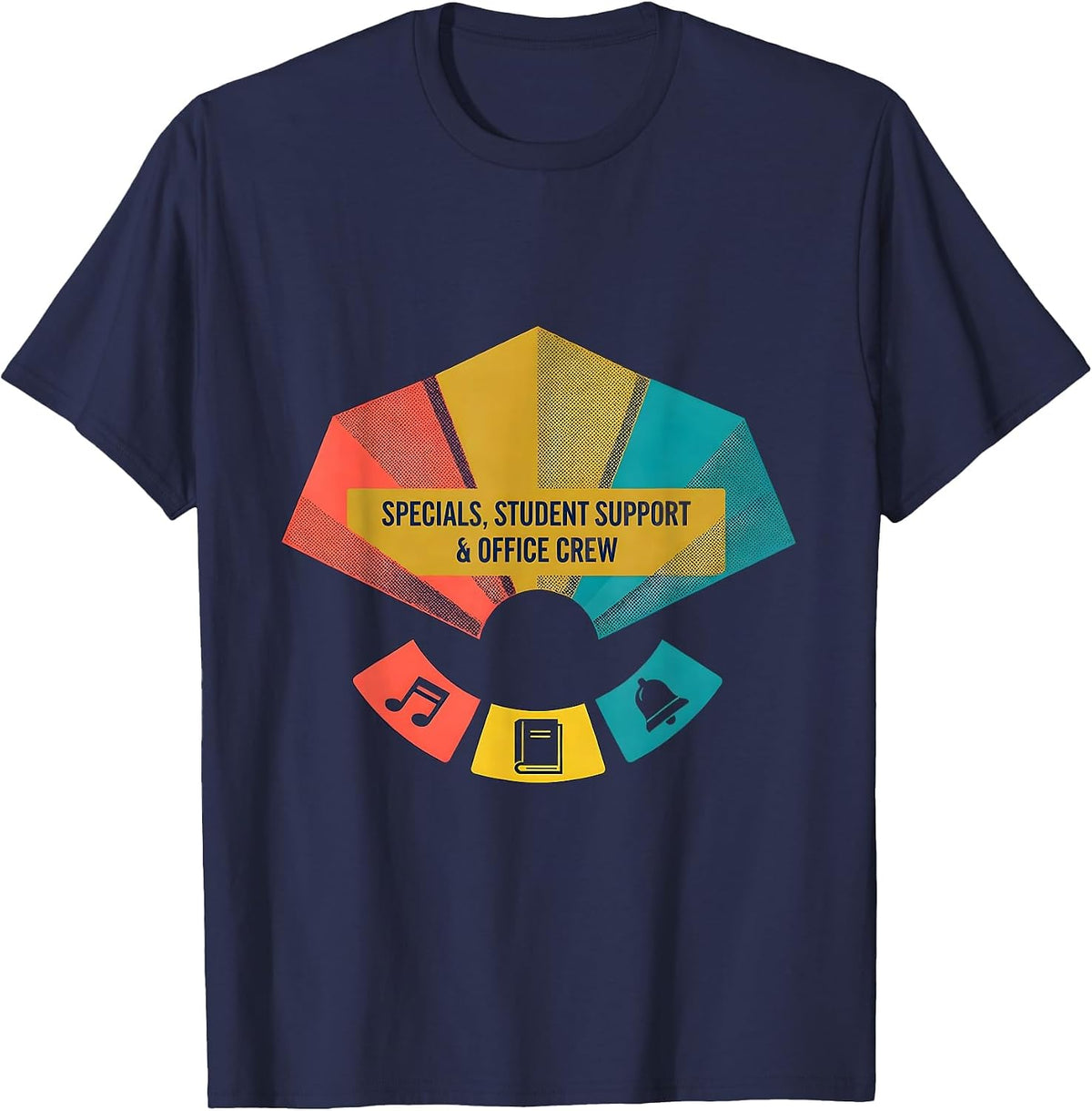 Specials, Student Support & Office Crew Teacher T-Shirt - Navy Blue