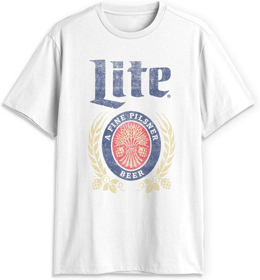 Men's Miller High Life Faded Miller Fine Pilsner T-Shirt - White