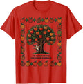 Men's I'm Here For The Orchard Animals Funny Apple Picking Family T-Shirt - Red
