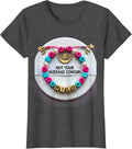 Women's Not Your Average Cowgirl Western Design T-Shirt - Dark Heather Grey