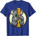 Koala Tree Hugger Cute Animal Lover Humor T-Shirt - Royal Blue