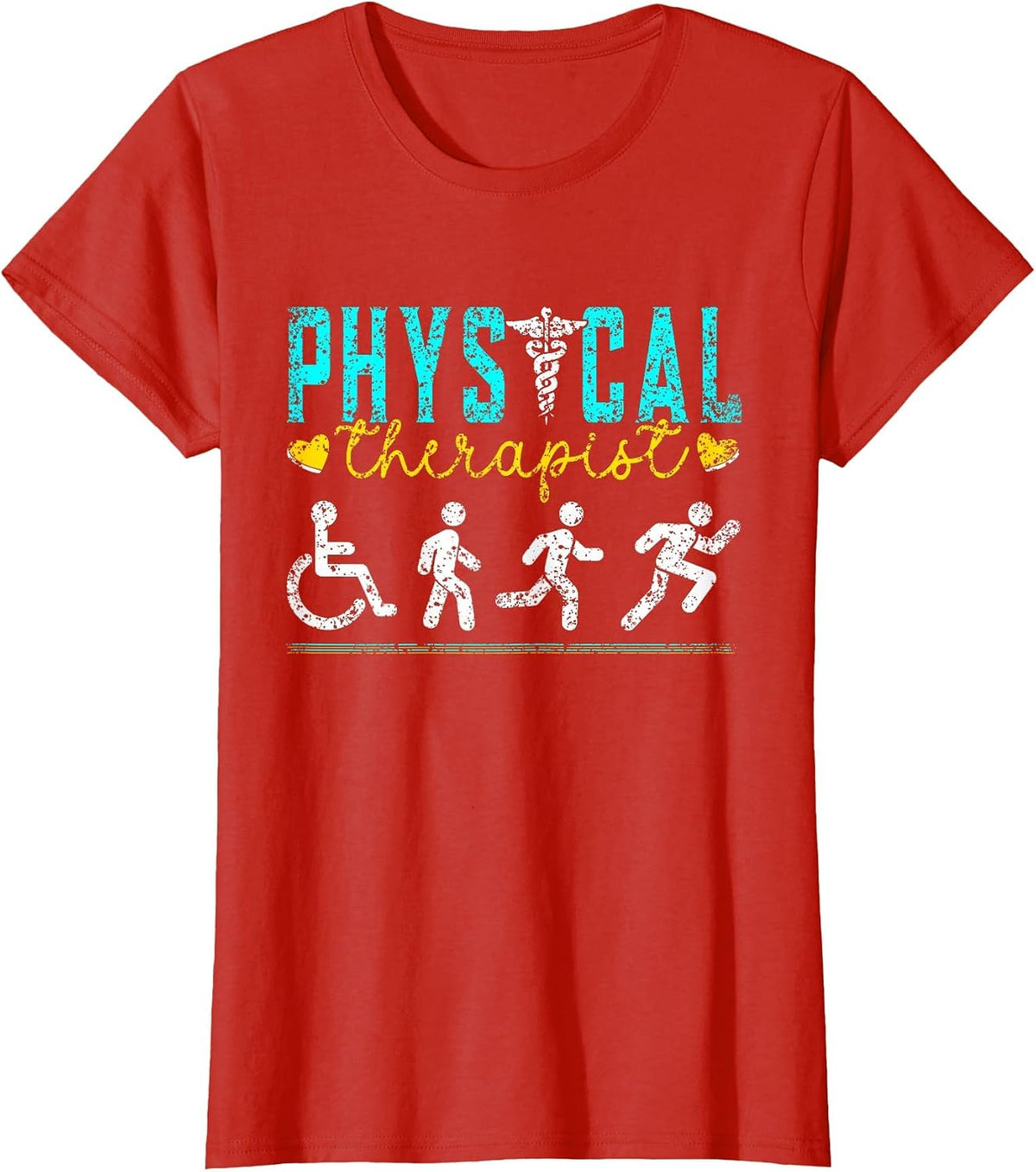 Physiotherapist Physio Physiotherapy Profession Physiotherapist T-Shirt - Red