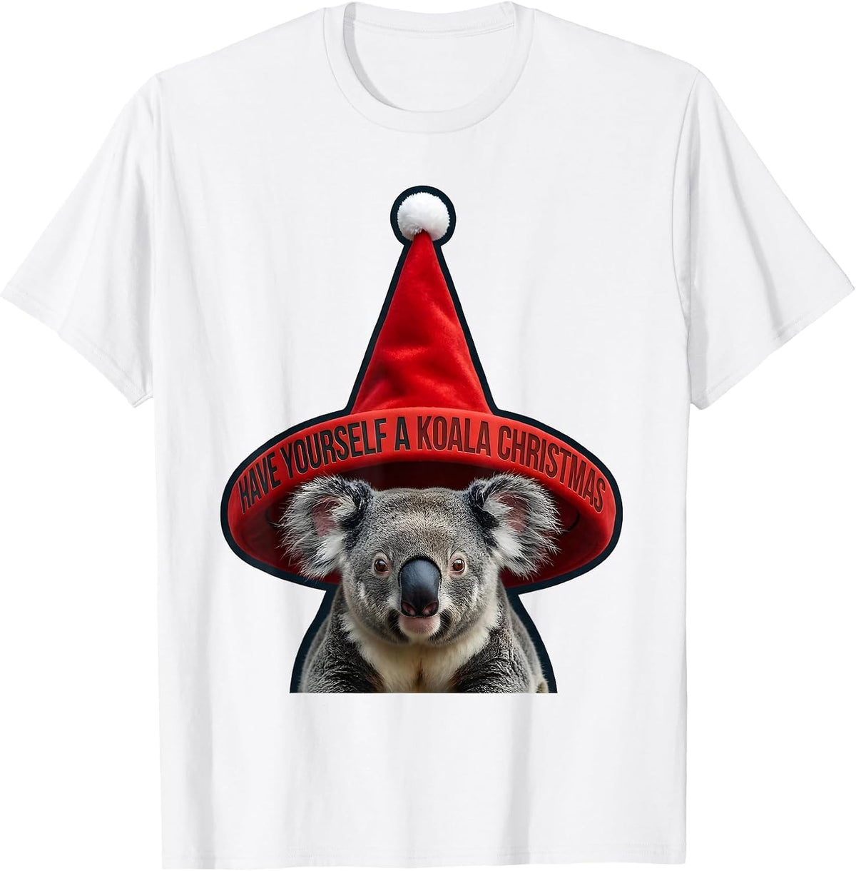Have Yourself A Koala Christmas Funny Koala Lover Christmas T-Shirt - White