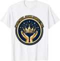 Men's Go Off Queen Crown Yourself Twice Sassy Sarcastic Humor T-Shirt - White
