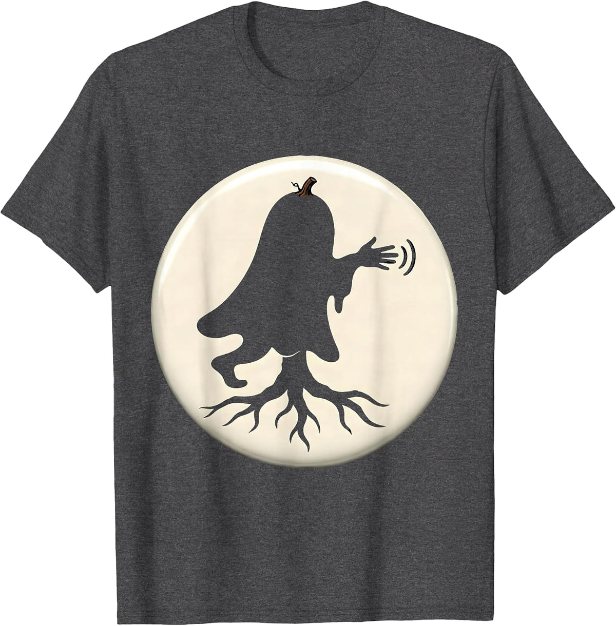 Halloween Ghost Therapy Squad Physical Therapist Costume T-Shirt - Dark Heather Grey