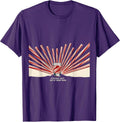 Men's Peppermint Shots Keep My Summit Warm Funny Rum Bar Crawl T-Shirt - Purple