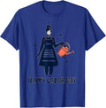 Happy Labor Day Midcentury Modern Patriotic Woman Graphic T-Shirt - Royal Blue