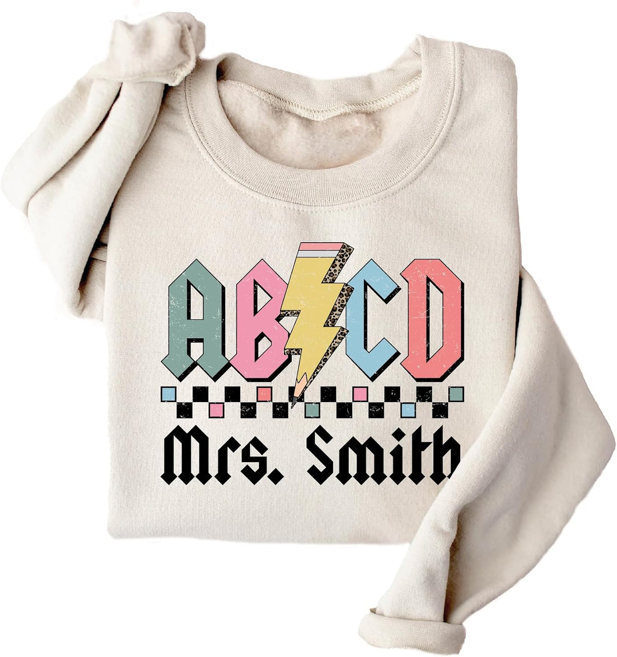 Teacher Shirt, Back to School Tee, Teacher Sweatshirt - Personalized School Gift - Design 5