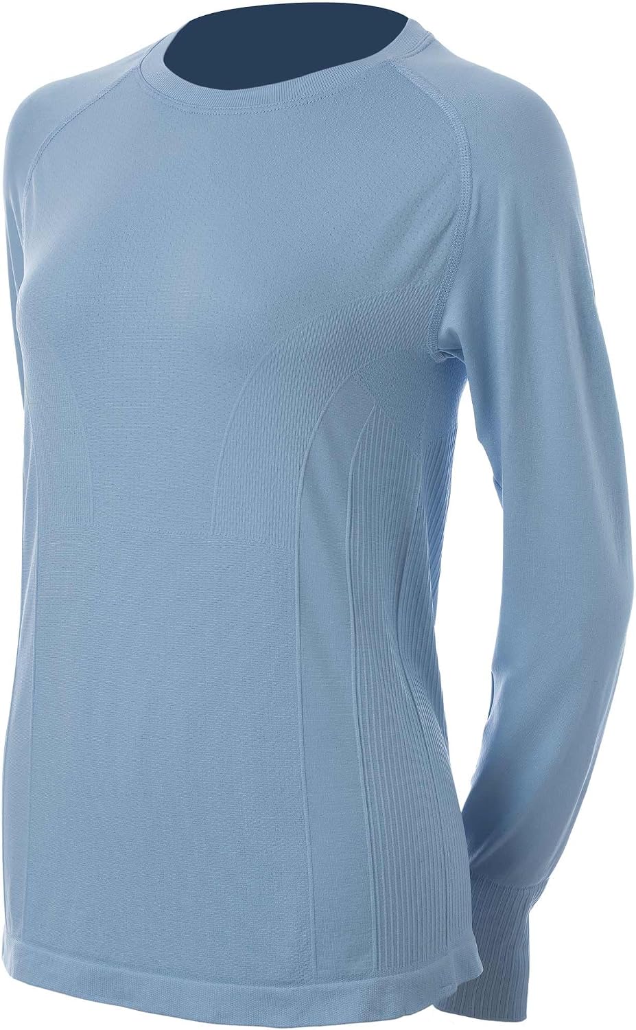 Equinavia Elin Womens Seamless Long Sleeve Top - Forever Blue