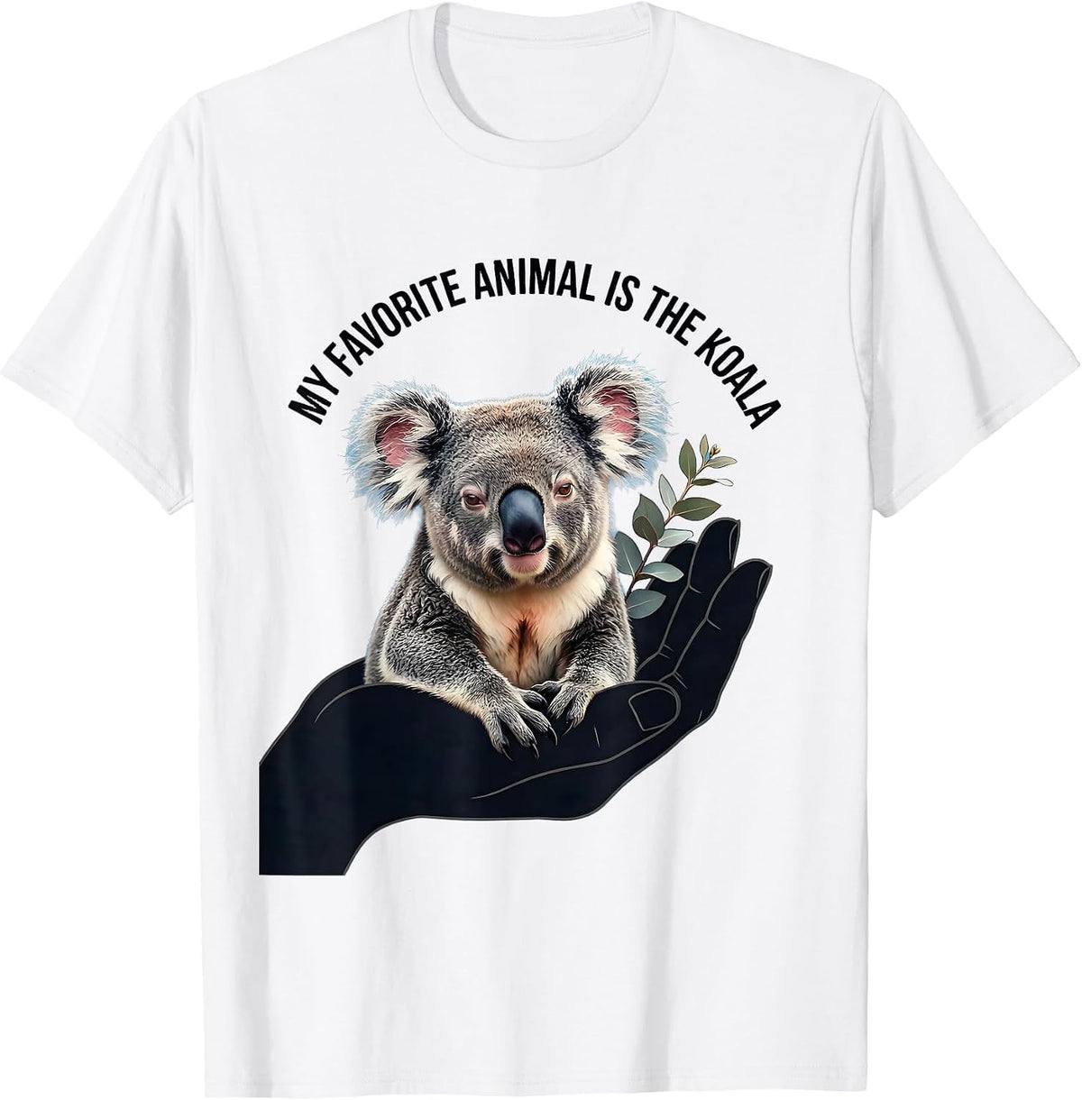 Men's My Favorite Animal Is The Koala Cute Koala Lover Gift T-Shirt - White