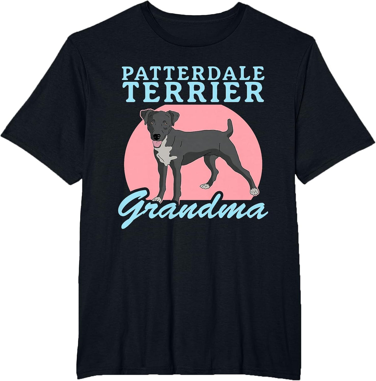 Patterdale Terrier Grandma Dog Owner Patterdale Terrier T-Shirt - Black