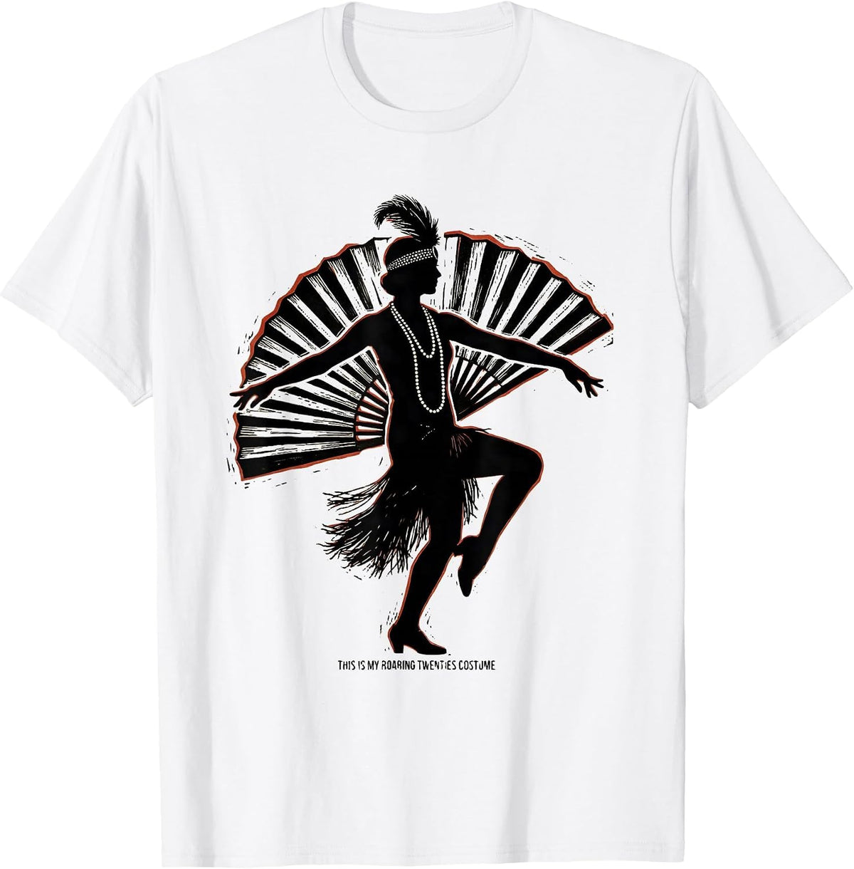 Men's This Is My Roaring Twenties Costume Vintage Flapper Party T-Shirt - White