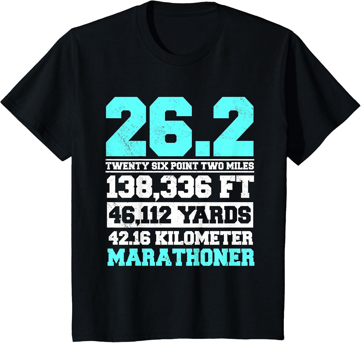 Marathoner Marathon Runner Running Shoes Foot Race T-Shirt - Black
