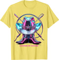 Men's Cowgirl By Nature Western Spirit Design T-Shirt - Lemon Yellow