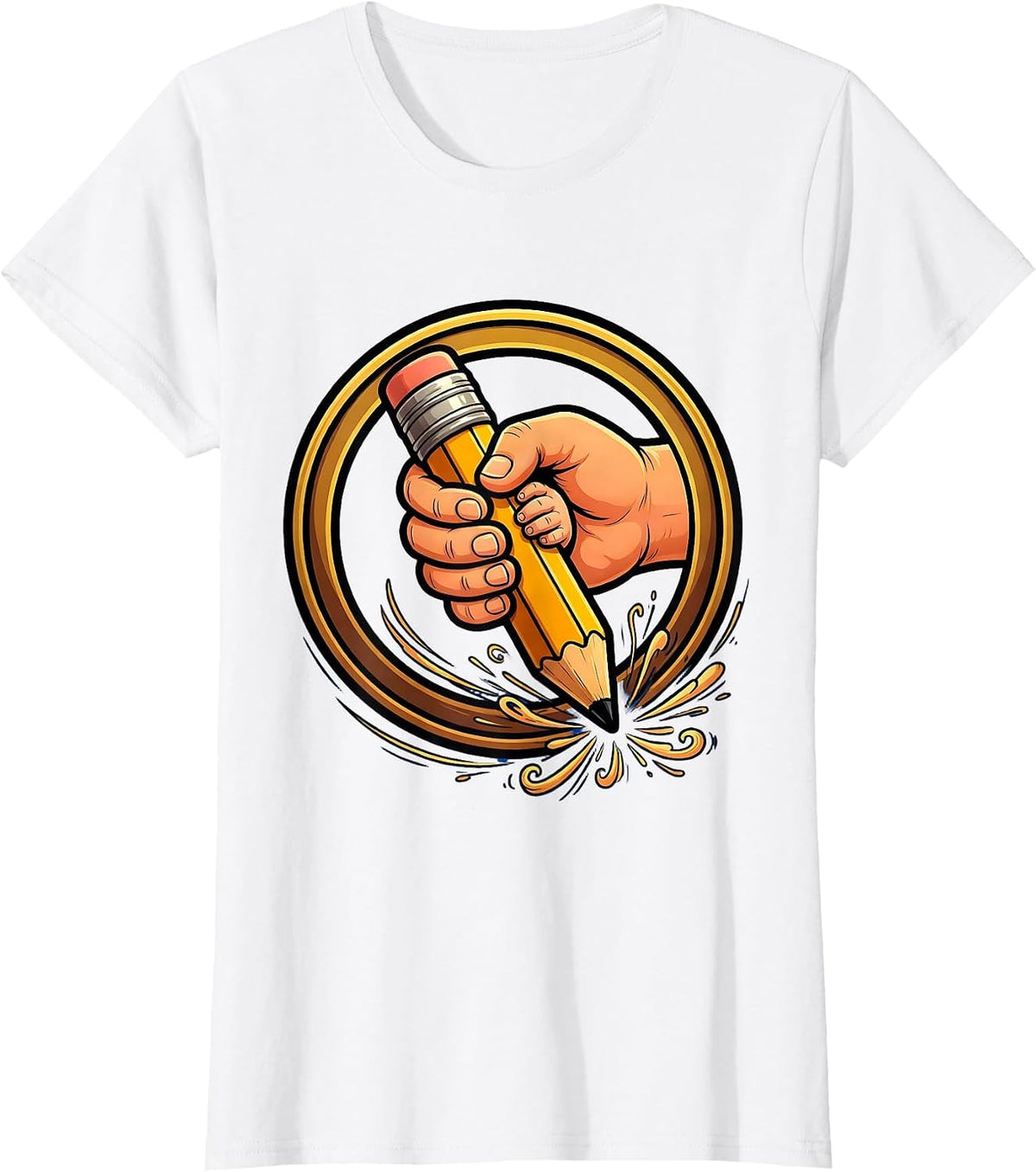 Paraprofessional Teacher's Aide Guiding Student T-Shirt - White