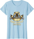 Women's More Country Less Drama Cowboy Design T-Shirt - Baby Blue