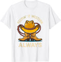 Men's Keepin' It Western Always Cowgirl Design T-Shirt - White