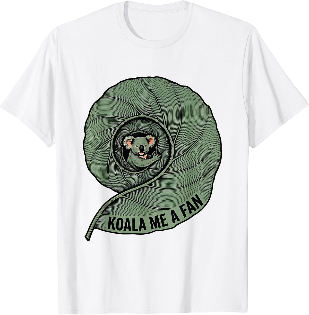 Men's Koala Me A Fan Cute Koala Lover Animal Humor T-Shirt - White