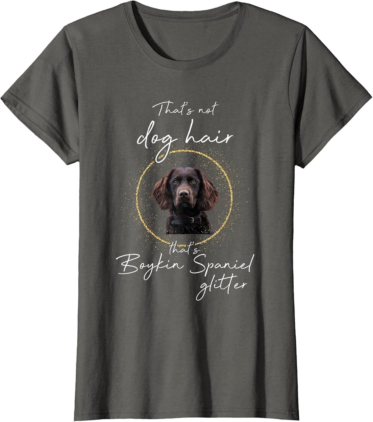 Boykin Spaniel T-Shirt - Asphalt Grey