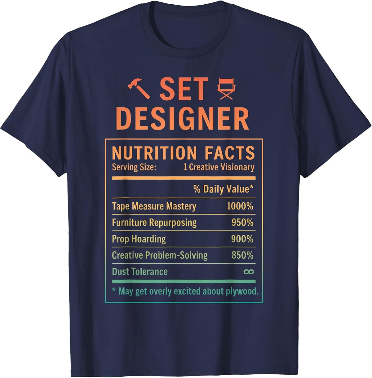 Set Designer T-Shirt - Navy Blue