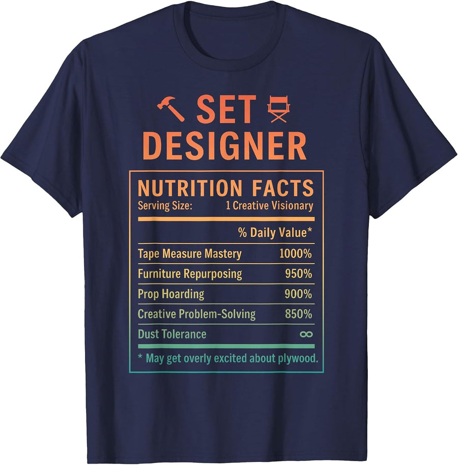 Set Designer T-Shirt - Navy Blue