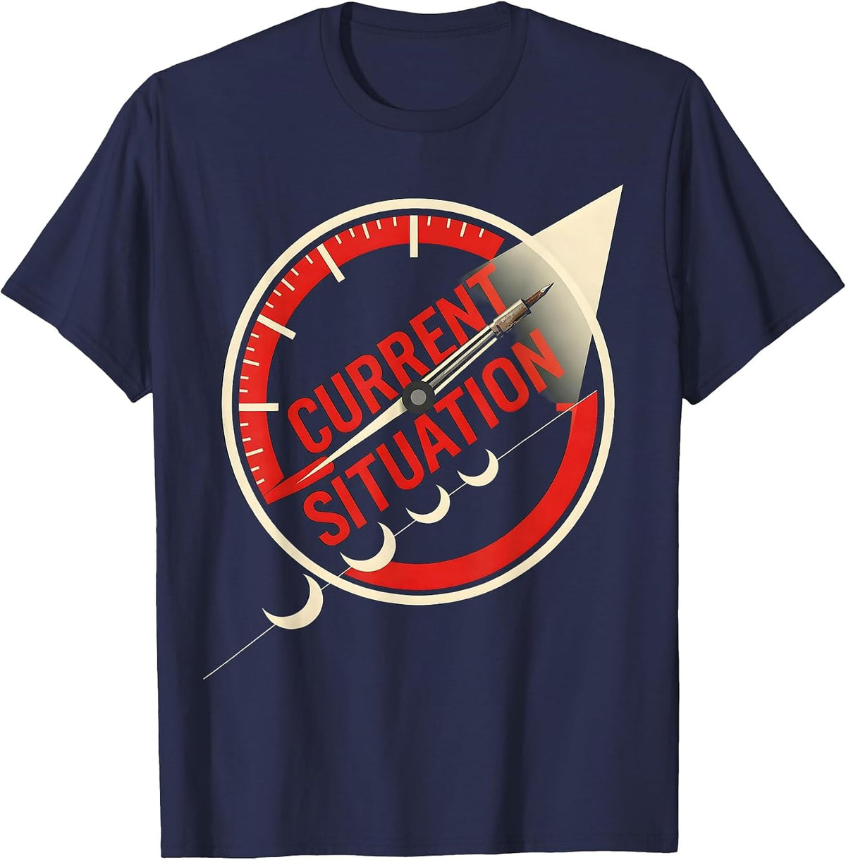 Current Situation Funny Welder Trade Pride Metal Worker T-Shirt - Navy Blue