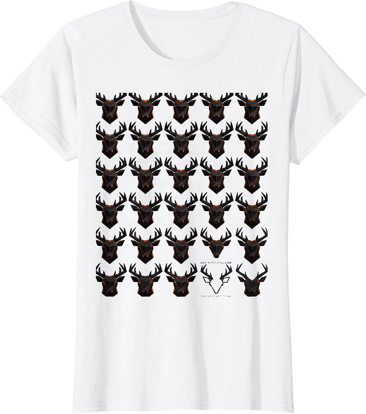 Women's Saw Plenty Of Deer Tagged None Funny Deer Hunting Dad Gift T-Shirt - White