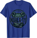 My Plans Are Koala-ty Funny Koala Pun Animal Lover Humor T-Shirt - Royal Blue