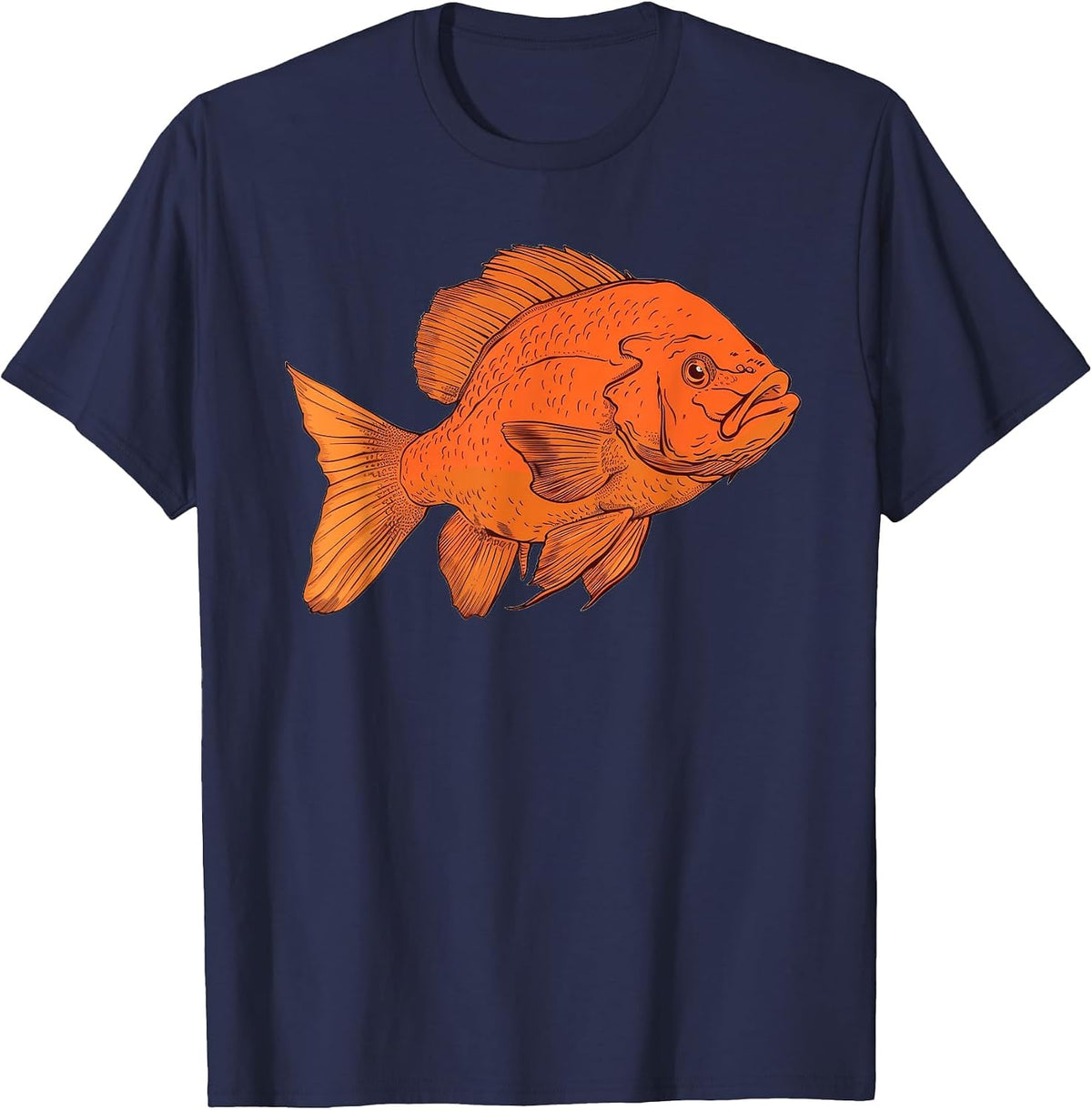Garibaldi Fish T-Shirt - Navy Blue