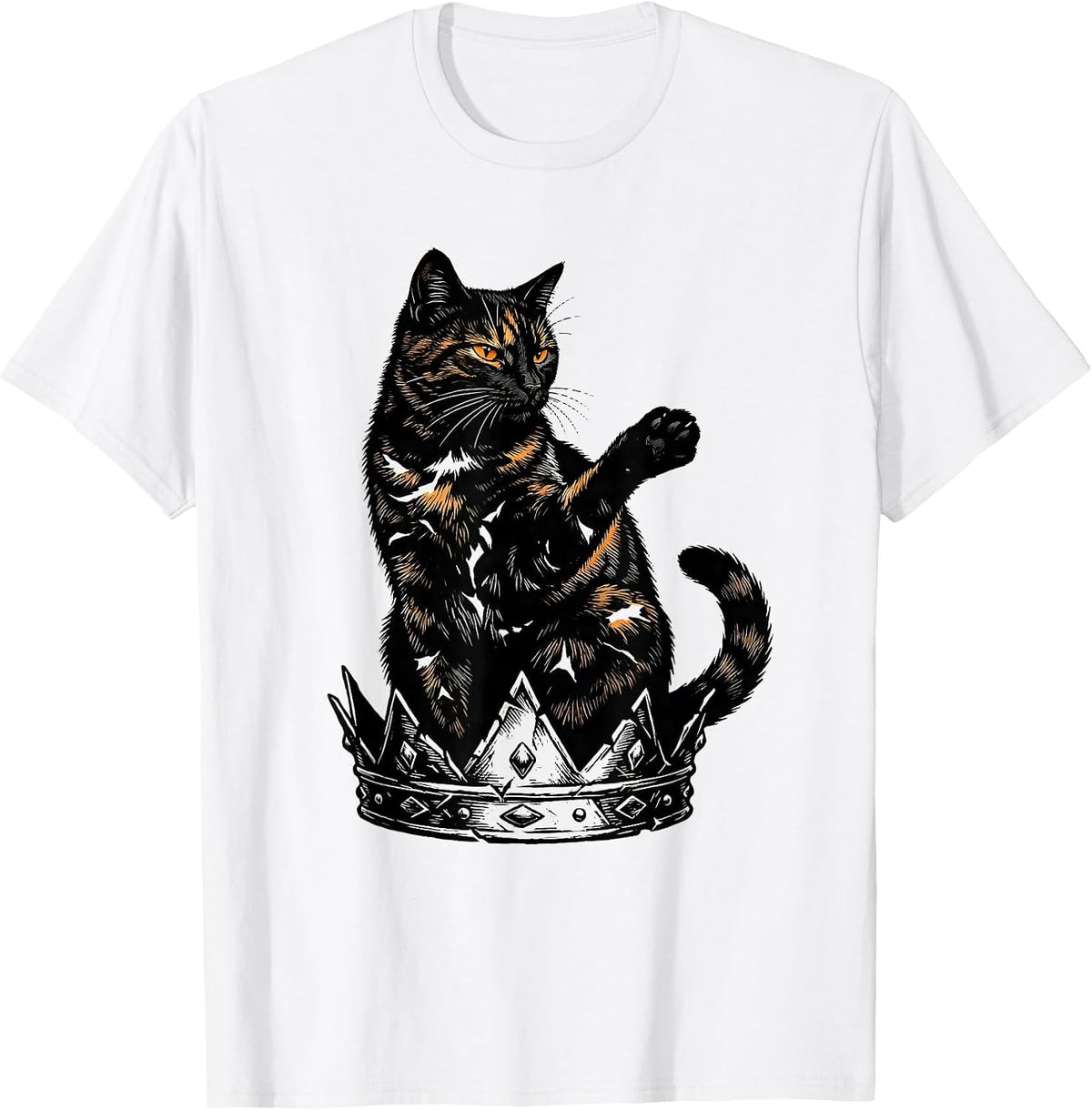 Men's Tortitude Tortoiseshell Cat Owner Tortie Cat Lover T-Shirt - White