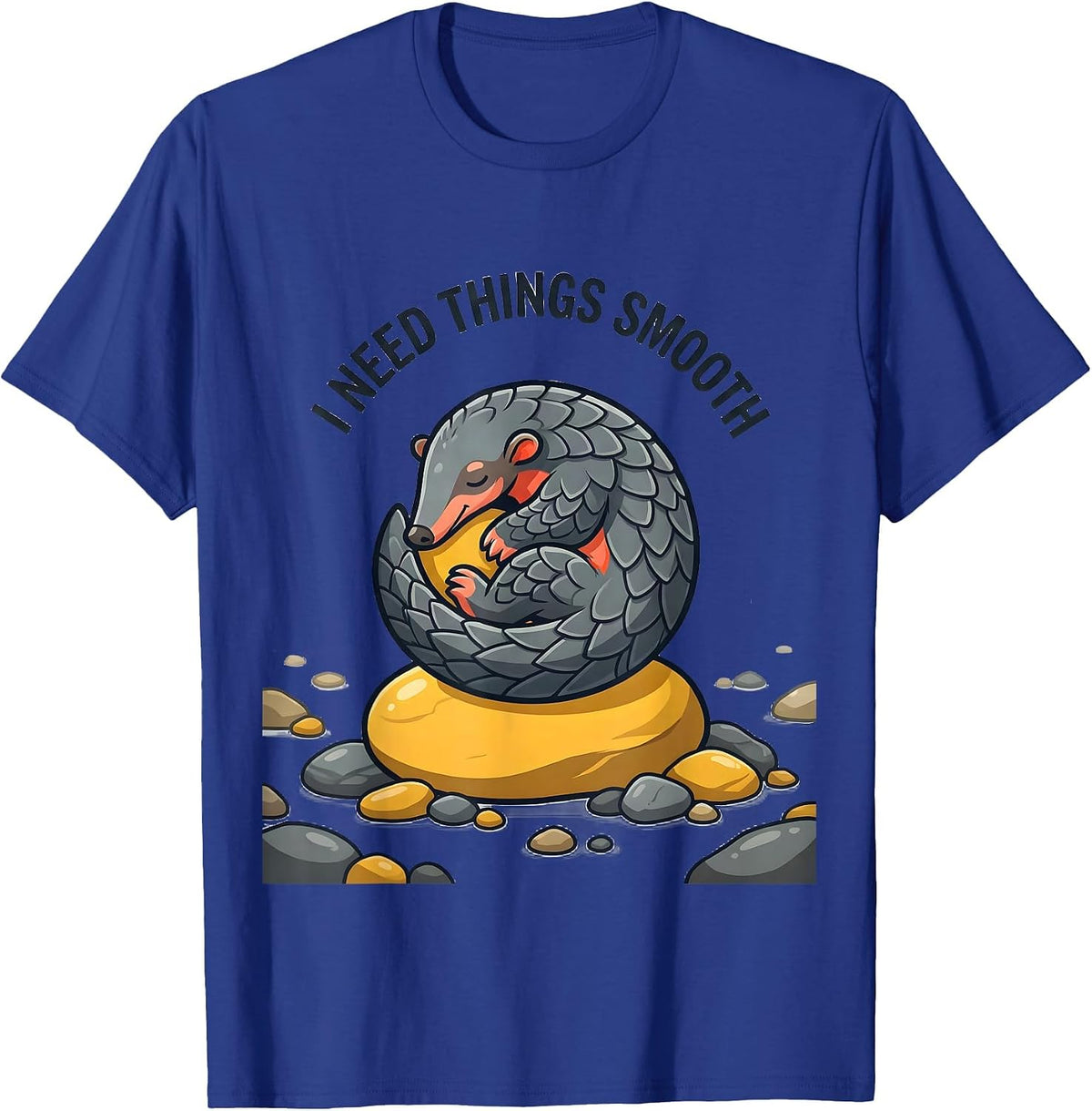 I Need Things Smooth Funny Autism Awareness Meme Autistic T-Shirt - Royal Blue
