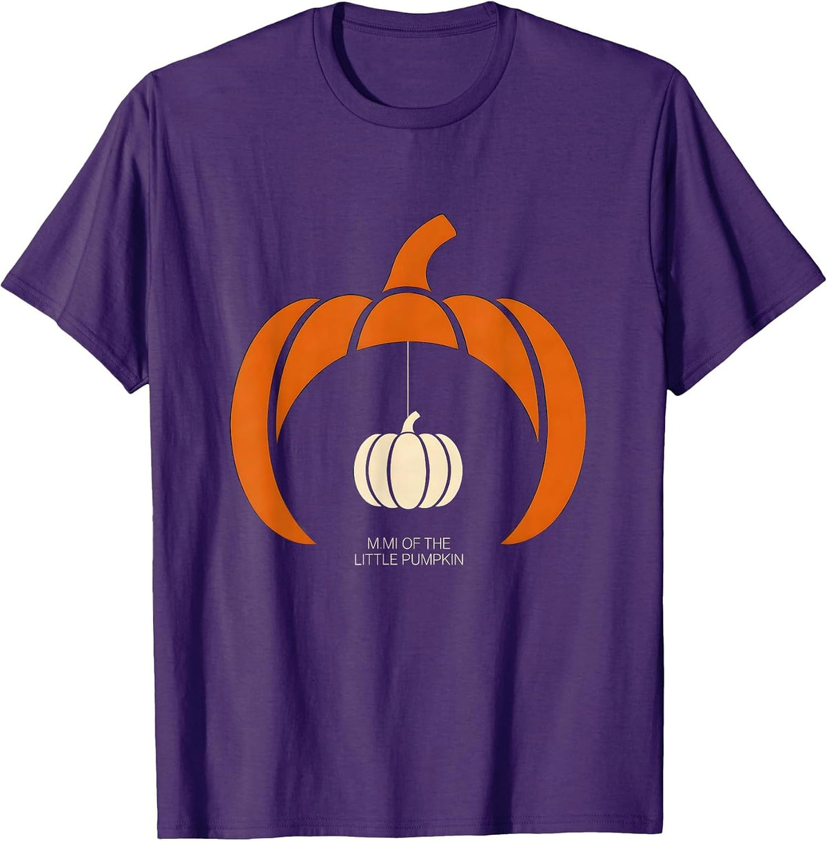 Men's Mimi Of The Little Pumpkin Family Matching First Birthday T-Shirt - Purple
