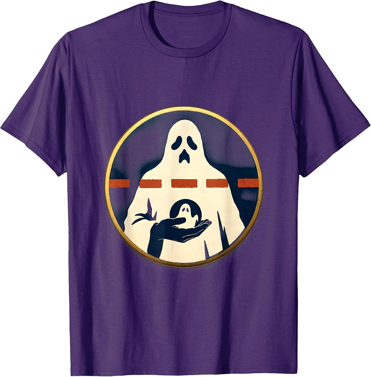 Sealed Ghost Badge Para Normal Activities Paraprofessional T-Shirt - Purple